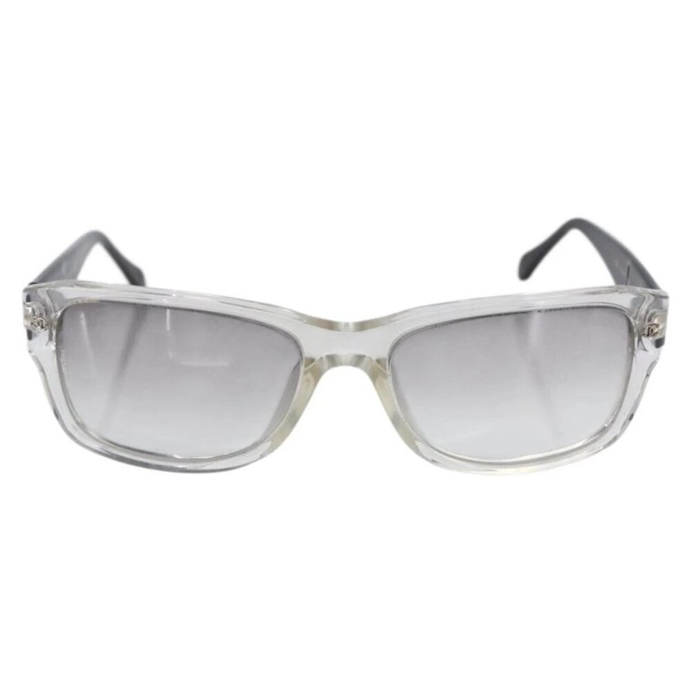 CHANEL Sunglasses plastic Black CC Auth 152424 - Picture 2 of 16